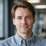 Headshot of Marcus Thorne, Head of Product Development at Purezthery.