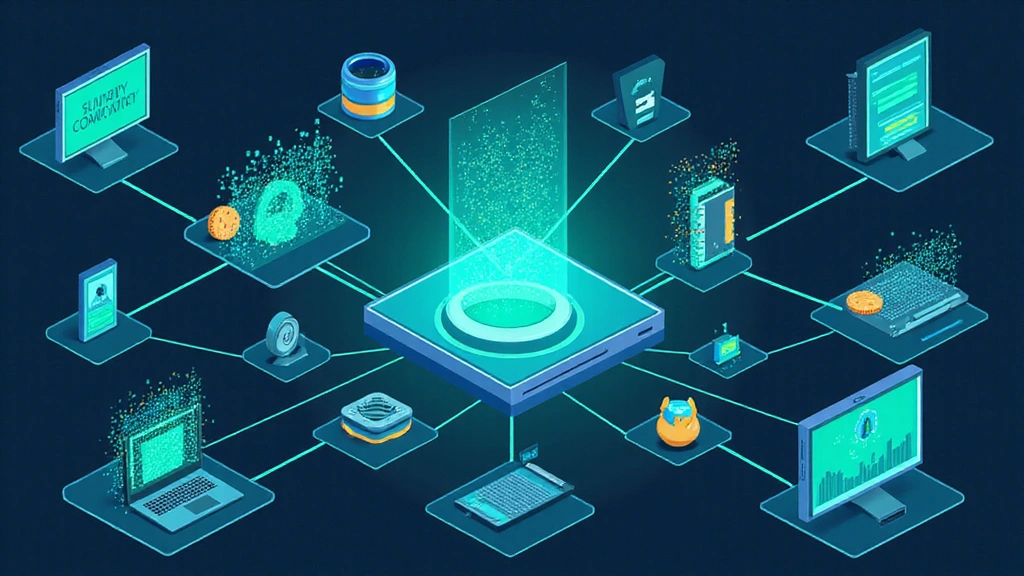 A detailed illustration of various types of cookies and digital data flowing across a network, symbolizing data privacy and website tracking.